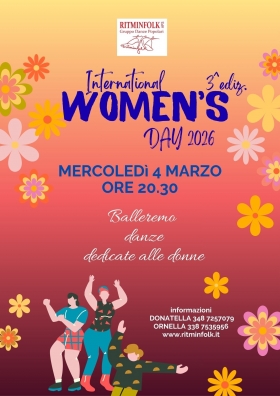 D DAY (DANZE, DIRITTI, DONNE) - RITMINFOLK 